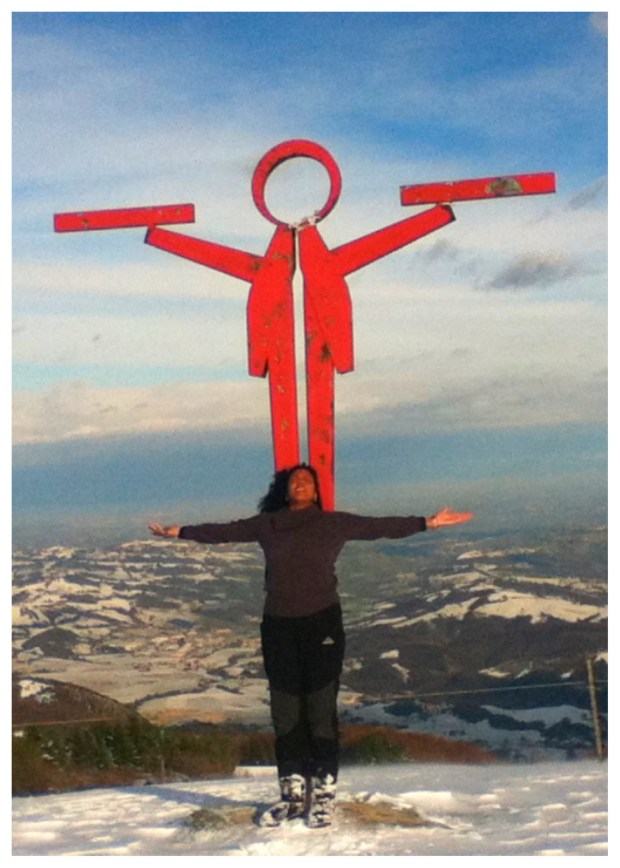 On top of the Mountain!