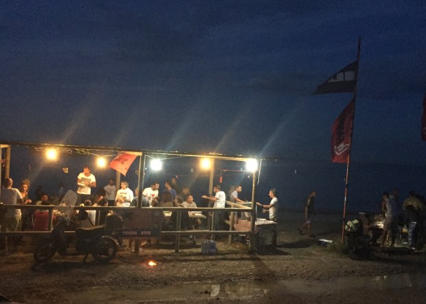 #lemarchemagic #Italian_vacations #kitsurfingItaly #marinapalmense #tribalkite